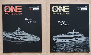 Lotto di 2 numeri rivista The One Yacht & Design