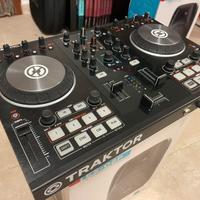 Consolle traktor + casse Audio