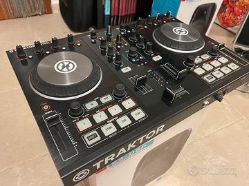 Consolle traktor + casse Audio