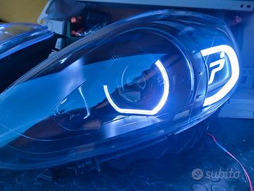 Fari custom Angel eyes punto evo