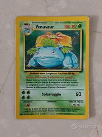 Carta Pokemon Venusaur shining prima edizione 