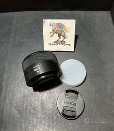 Nikon obiettivo Z 40 f 2 Full frame Autofocus