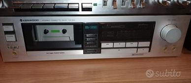 piastra cassette Kenwood 