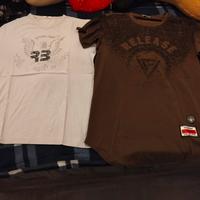 Lotto 2 T-Shirt Uomo Stile Urban/Casual