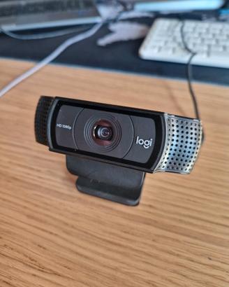 Logitech C920 Hd Pro Webcam, Videocamera Full HD