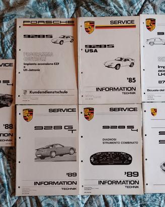 Manuali Porsche service officina 928