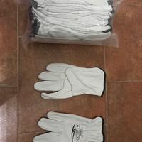 Guanti in pelle fiore tg. 9