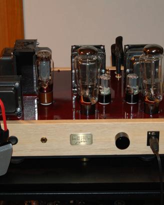 Amplificatore Megahertz 2A3 per diffusori e cuffia