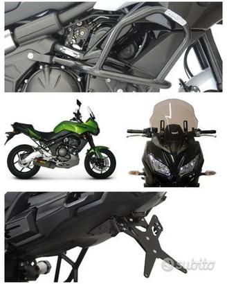 Versys 650 valigie freni ammortizzatore scarico