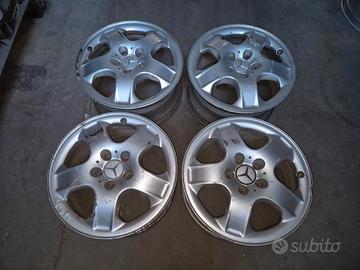 Cerchi In Lega Da 17" Per Mercedes ML W163 2001