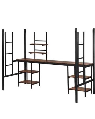 Scrivania Metallo e legno