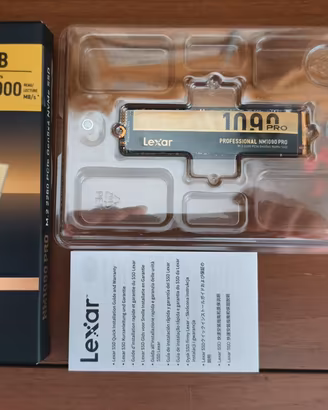 SSD NVme Lexar NM1090 1 TB PCle 5.0  Gen5