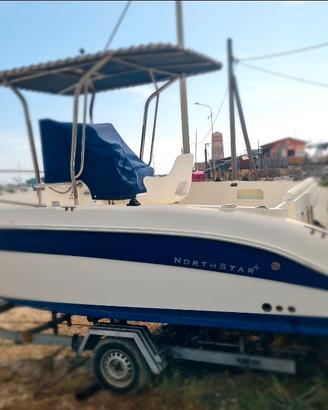 barca open 6.80 con motore mercury 150