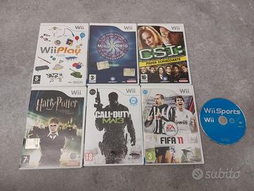 Lotto giochi Nintendo Wii