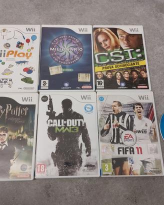 Lotto giochi Nintendo Wii