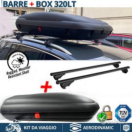 BAULE Box Tetto + BARRE per VOLKSWAGEN TIGUAN