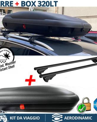 BAULE Box Tetto + BARRE per VOLKSWAGEN TIGUAN