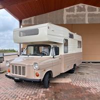 Camper Mansardato Ford Mk1 1977 epoca