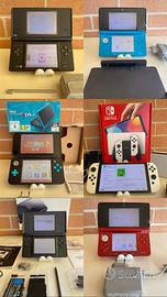 Varie console switch oled 3ds dsi new 2ds xl ds