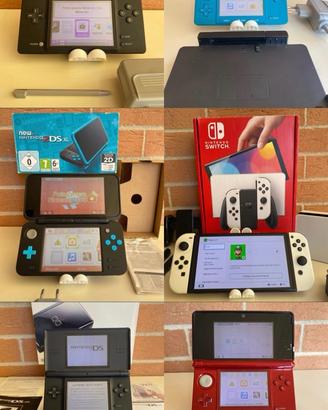 Varie console switch oled 3ds dsi new 2ds xl ds