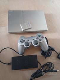 Sony ps2 slim silver 