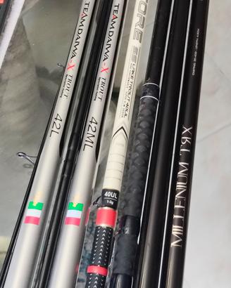 canne da pesca Daiwa tubertini trabucco milo