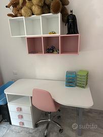 Cameretta bambina binco/rosa