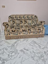 Divano in velluto vintage