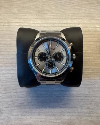 Orologio sector acciaio