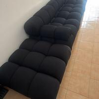 Splendido divano Design nero