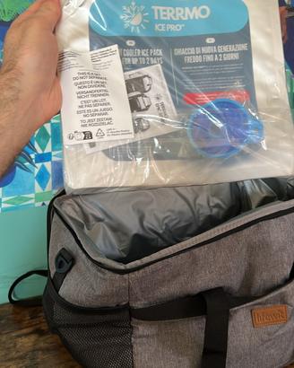 Borsa Frigo Termica XXL + Mattonelle Ghiaccio
