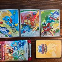 Carte pokemon starters 30 anniversario