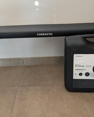 Manubri + Panca Decathlon