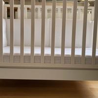 Culla/lettino Foppapedretti + materasso Viroclean