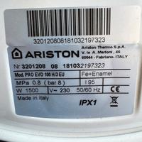 Scaldacqua elettrico ad accumulo ARISTON 100 litri