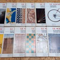 Lotto annata 1973 LE SCIENZE SCIENTIFIC AMERICAN