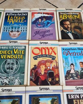 Lotto 26 libri Superbur Rizzoli romanzi vintage