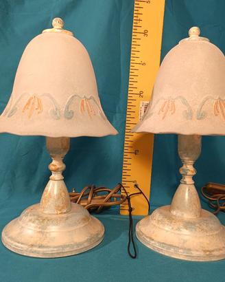 Coppia lampade Vintage