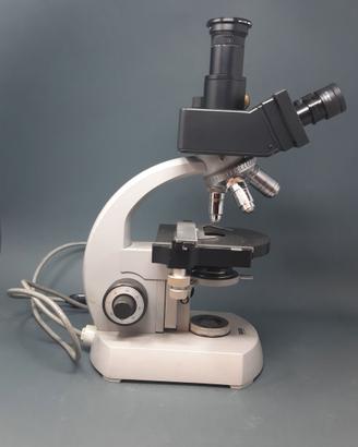Microscopio Zeiss con 4 ottiche zeiss