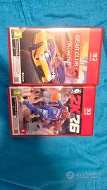 Nba 2k26 e Gear club Nintendo switch 2