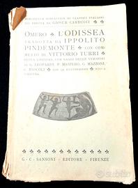 Libro vintage: L’ Odissea di Omero. 