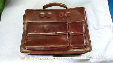 Borsa artigianale in vero cuoio