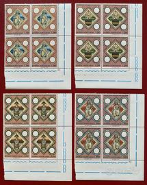 Francobolli Vaticano 1973 1000° Diocesi Praga MNH