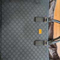Gucci Business Bag Briefcas PVC GG Supreme Canvas 