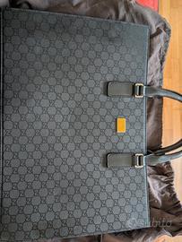 Gucci Business Bag Briefcas PVC GG Supreme Canvas 