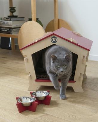 Cuccia “Monolocale” per gatti e cani piccoli