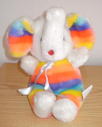 Peluche Elefante Arcobaleno - NUOVO