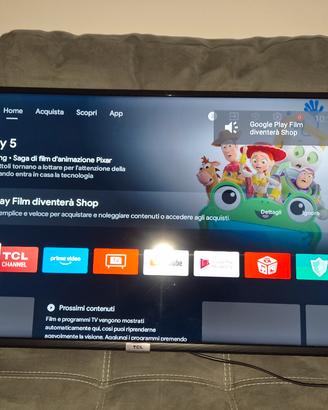 tv 40 pollici Android smart  TCL