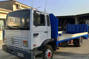 CARRELLONE pianale con rampa e verricello