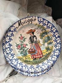 Servizio piatti ceramica